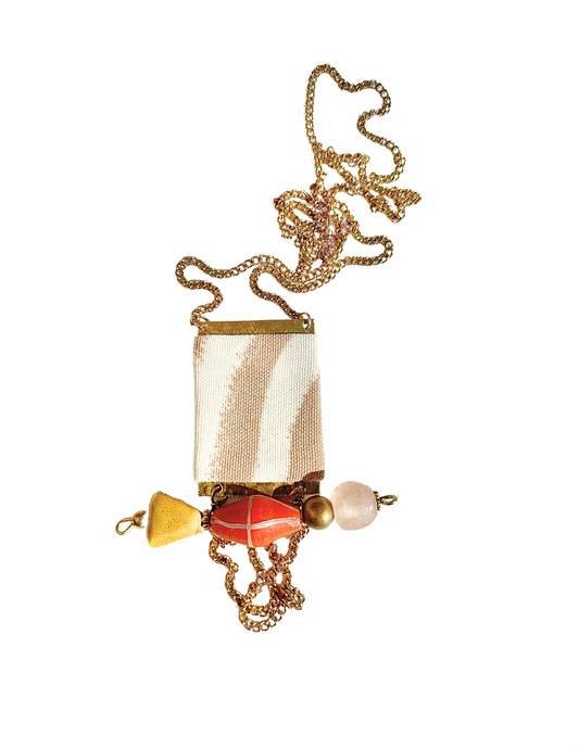 Desert Sand Talisman Chain Necklace