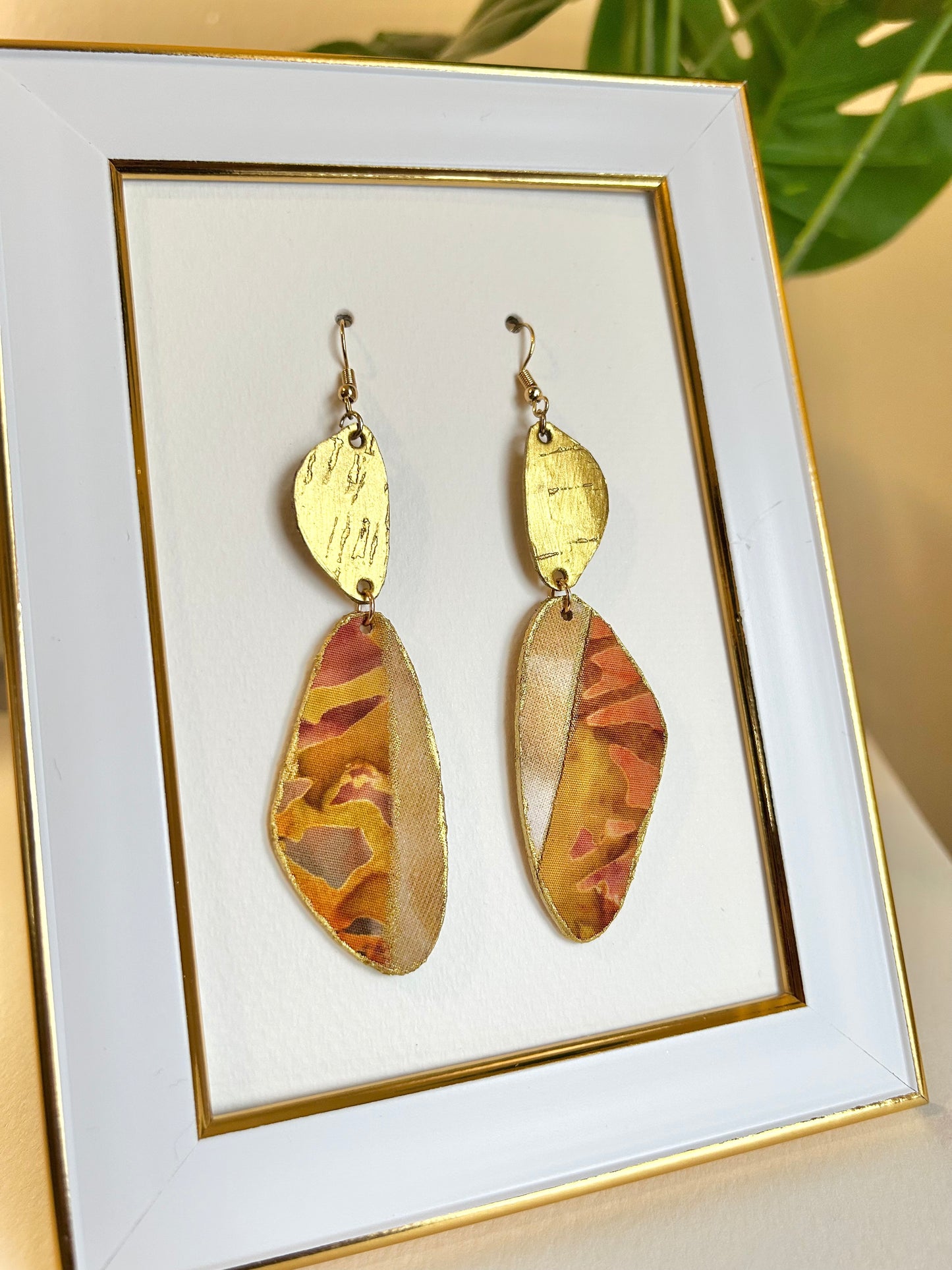 Harvest Batik Earrings