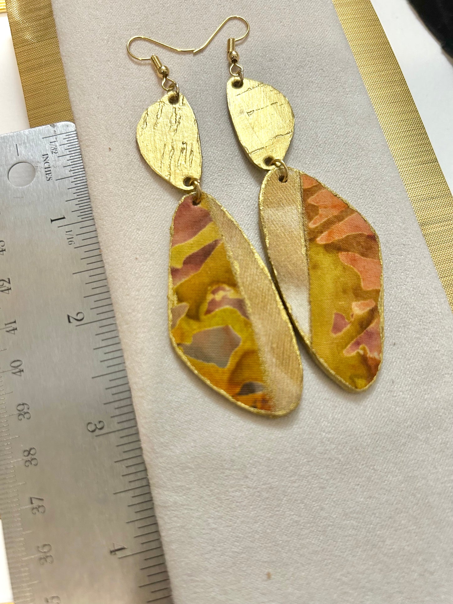 Harvest Batik Earrings